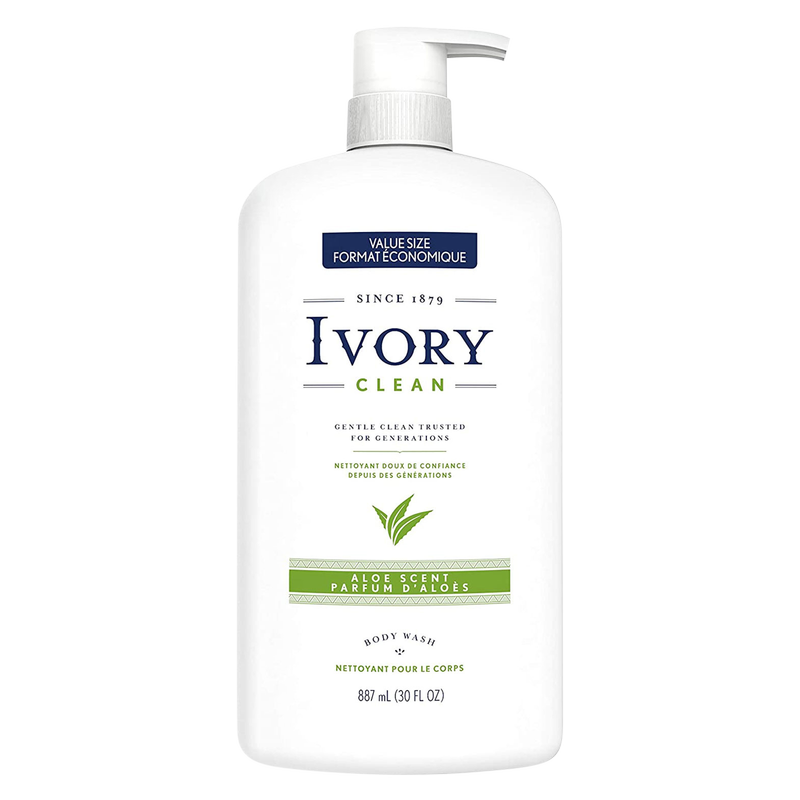 Ivory Aloe Clean Body Wash 30oz
