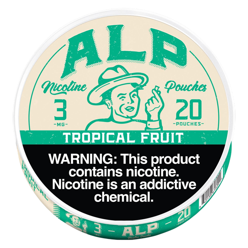 ALP Tropical Fruit Nicotine Pouches, 3mg