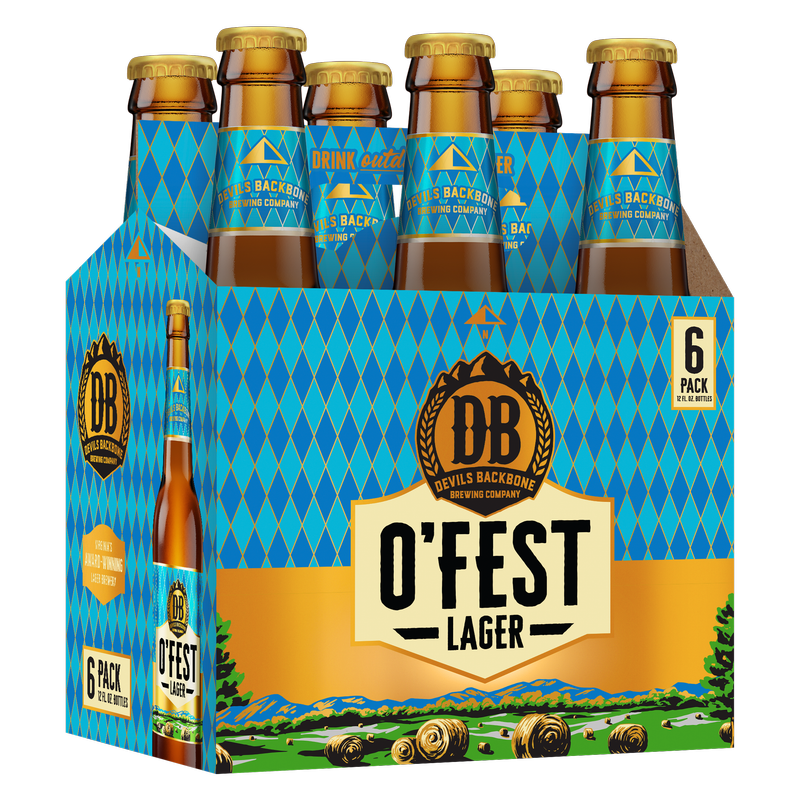Devil's Backbone O'Fest Lager 6pk 12oz Btl 5.9% ABV
