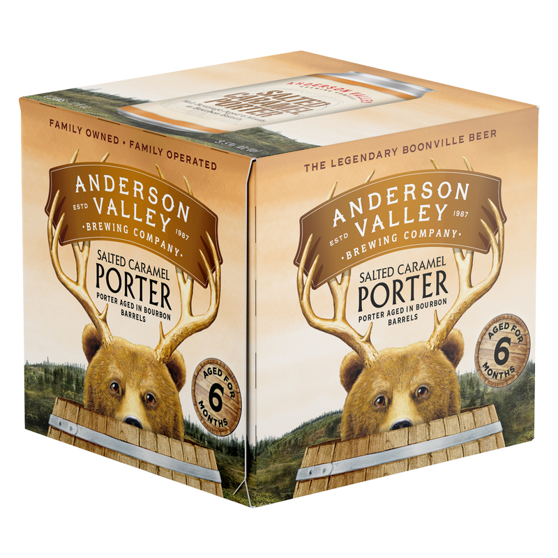 Anderson Valley Brewing Barrel-Aged Salted Caramel Porter (4PKC 12 OZ)