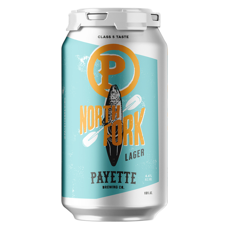 Payette North Fork Lager 6pk 12oz Can 4.4% ABV