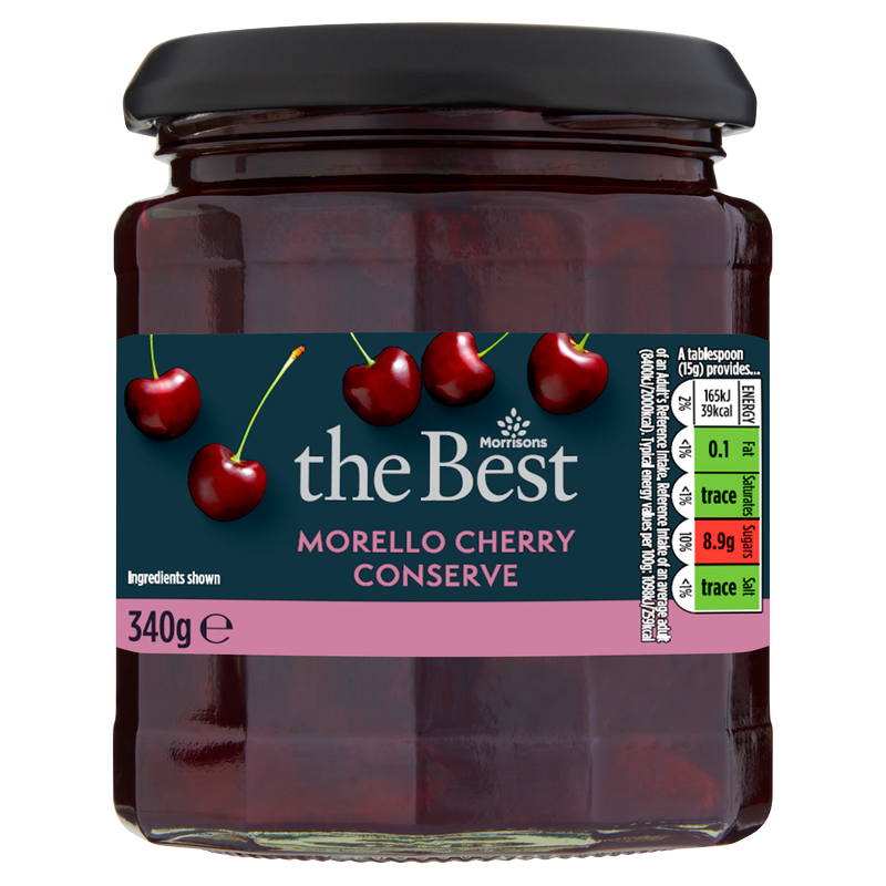 Morrisons The Best Morello Cherry Conserve, 340g
