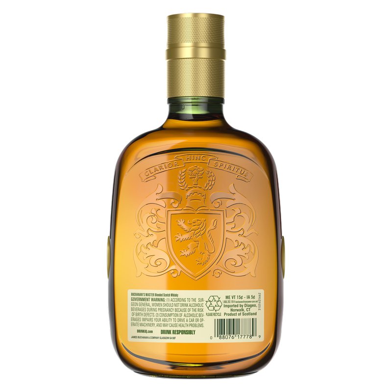 Buchanan's Master Blended Scotch Whisky 750ml (80 Proof)