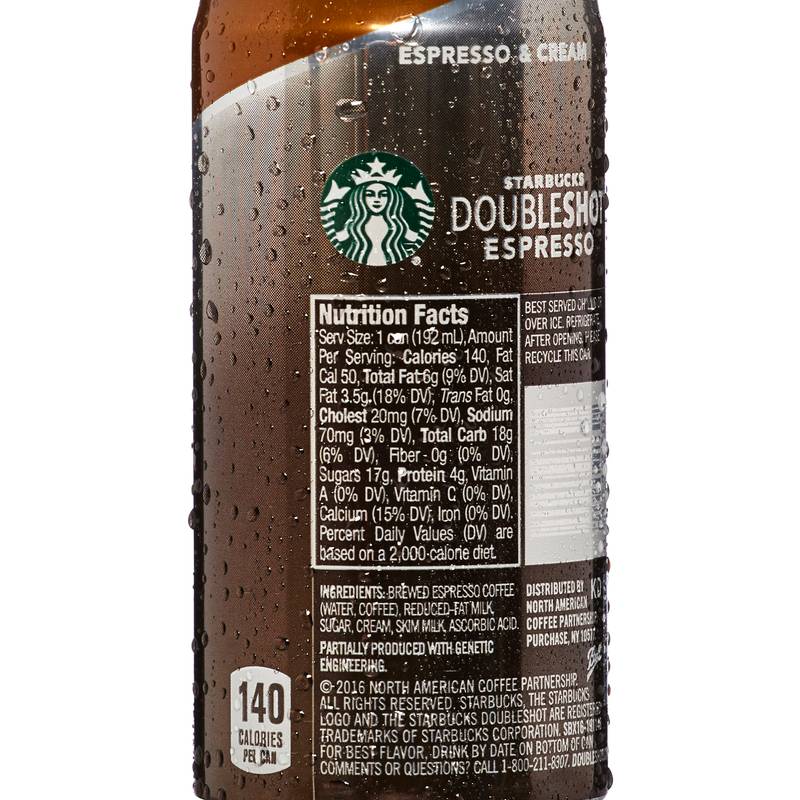 Starbucks Doubleshot Espresso 6.5oz Can