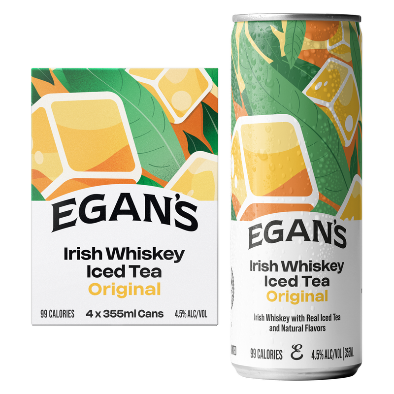 Egan's Irish Whiskey Iced Tea 4pk 12oz Can