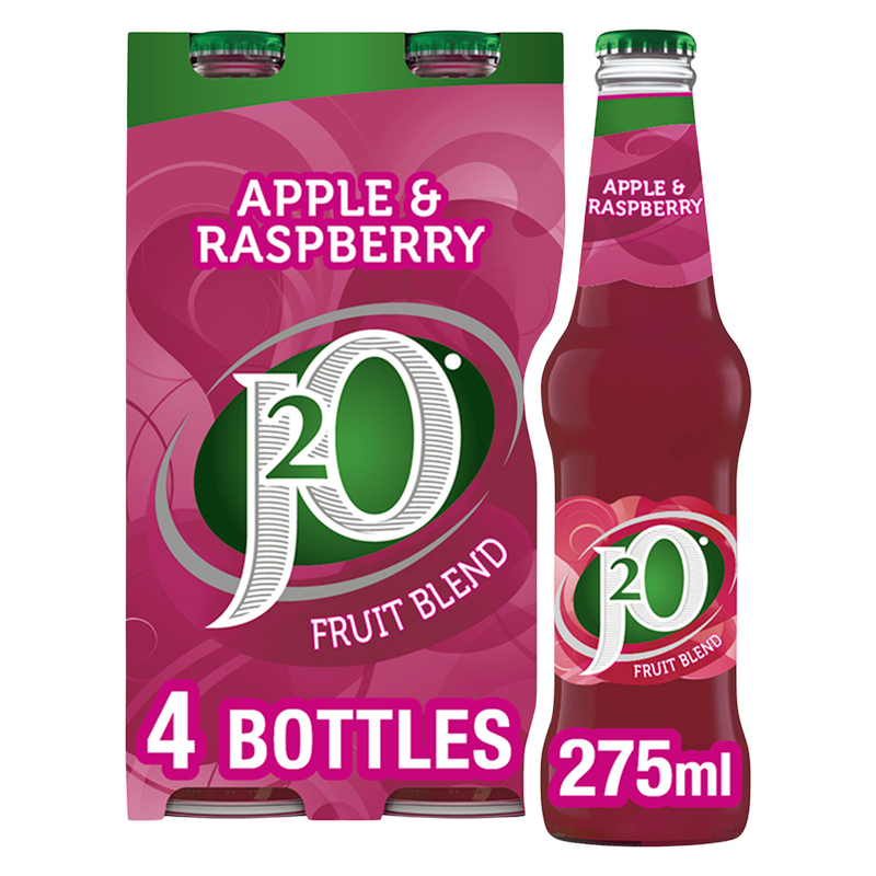 J2O Apple & Raspberry, 4 x 275ml