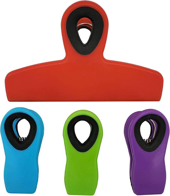 Kolorae Soft Grip Bag Clip Set