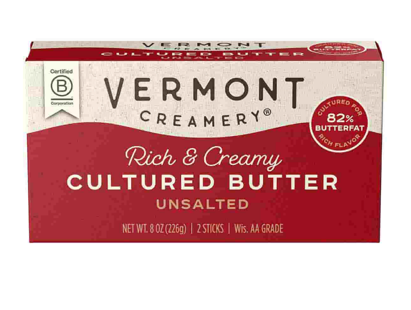 Vermont Creamery Cultured Butter, Unsalted - 8oz