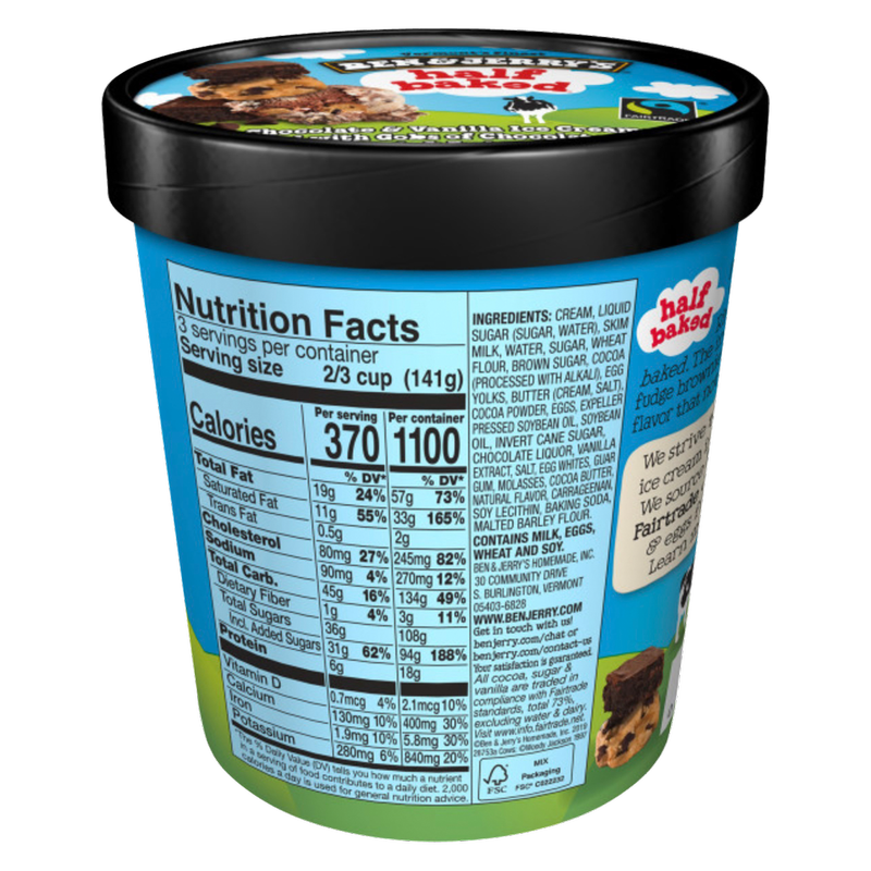 Ben & Jerry's Half Baked Ice Cream Pint