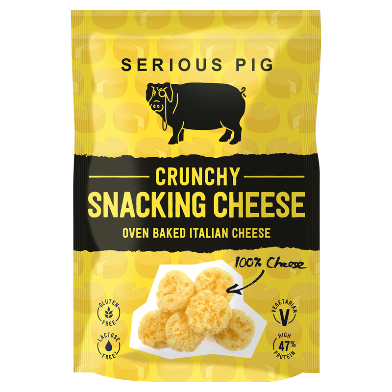 Serious Pig Crunchy Snacking Cheese, 24g