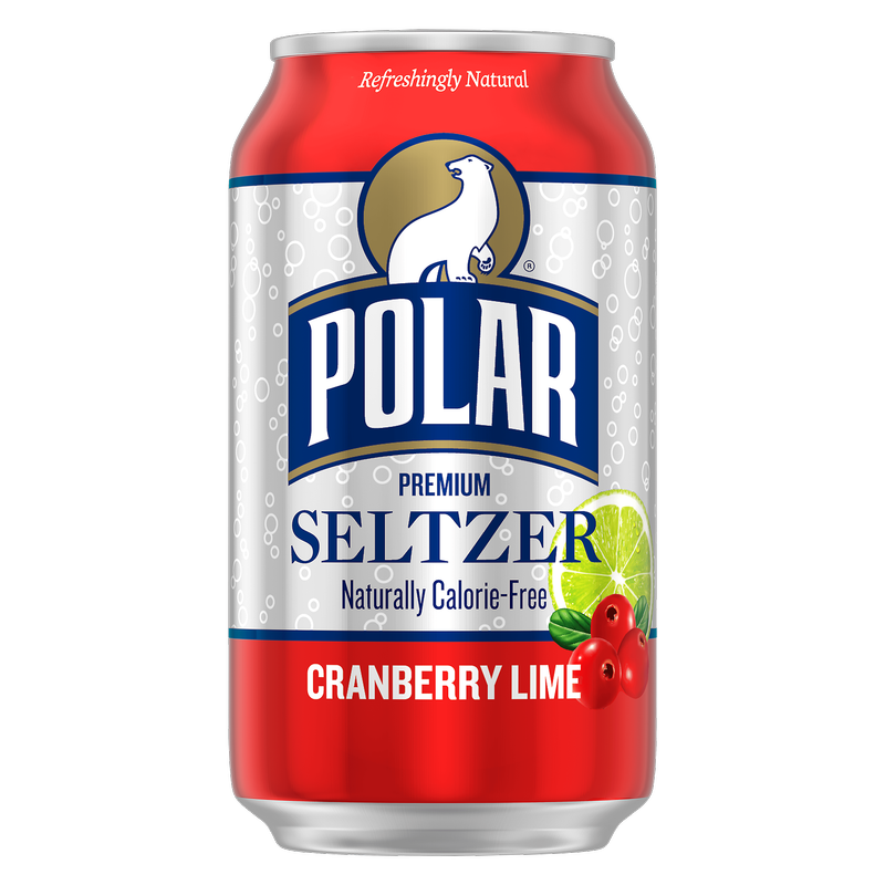 Polar Cranberry Lime Seltzer 8pk 12oz Can