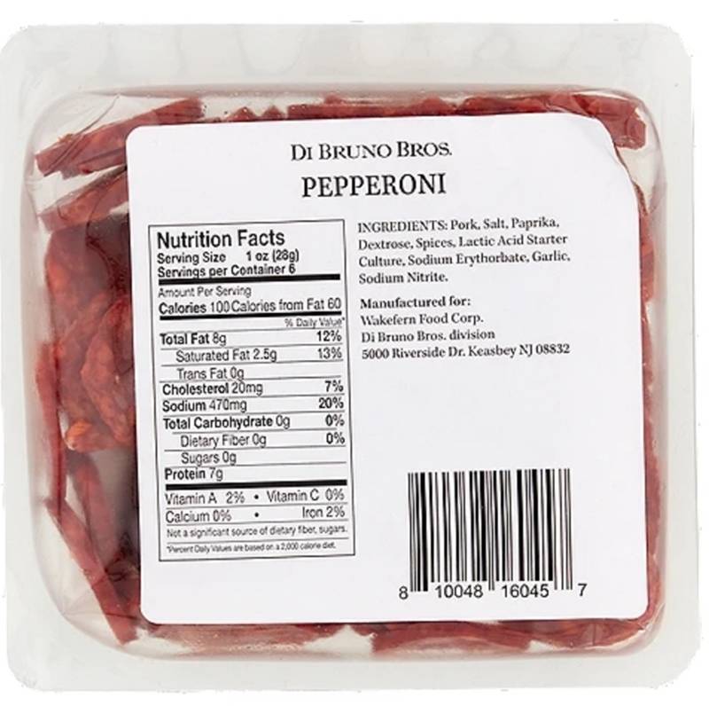 Di Bruno Bros Pepperoni Coins - 6oz