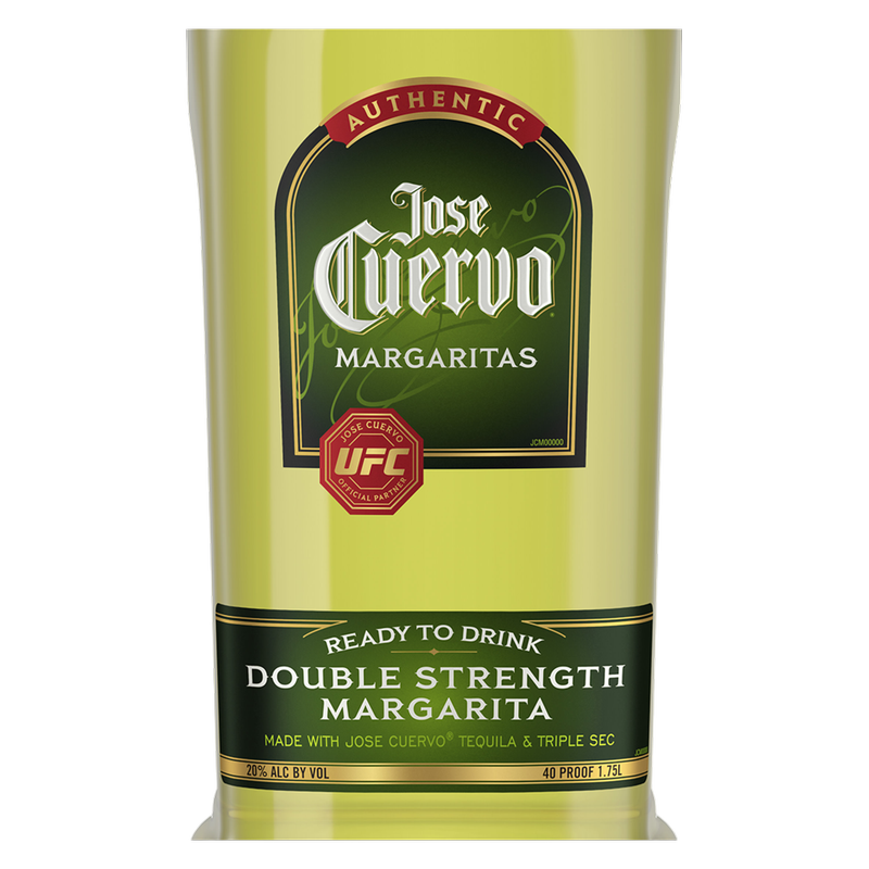 Jose Cuervo Double Strength Authentic Margarita 1.75L (40 Proof)