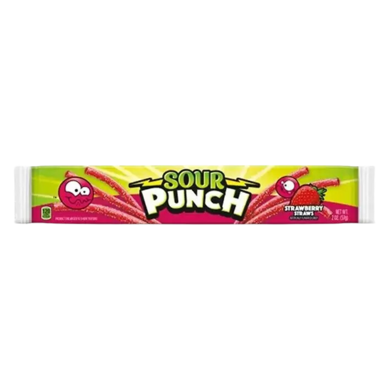 Sour Punch Strawberry, 57g