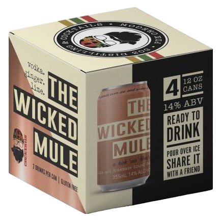 503 Cocktails The Wicked Mule 4pk 12oz Cans