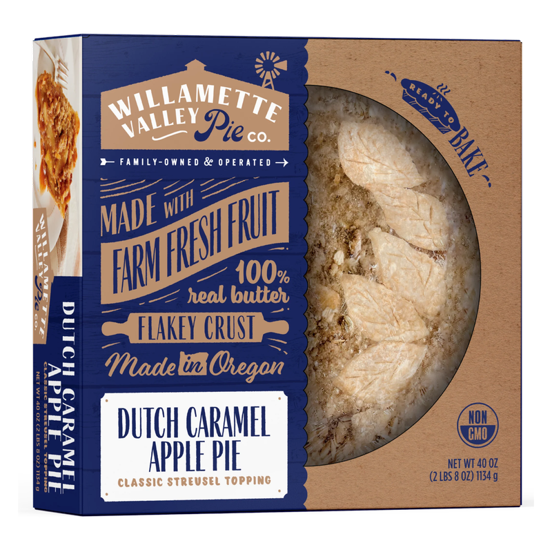 Willamette Valley Pie Co. Dutch Caramel Apple Pie, 40 oz