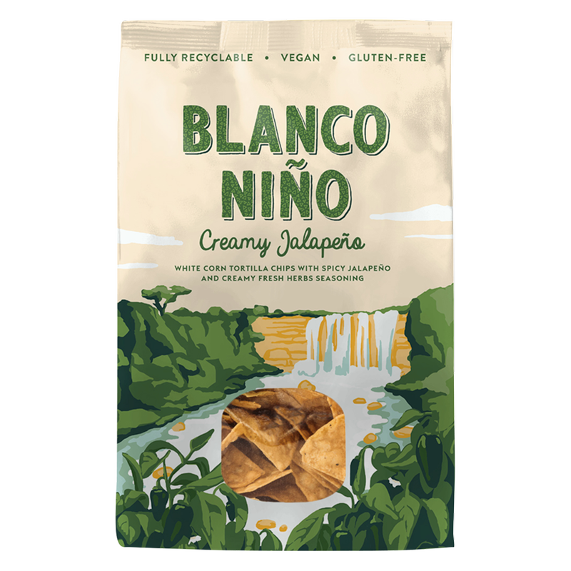 Blanco Nino Creamy Jalapeno Tortilla Chips, 170g