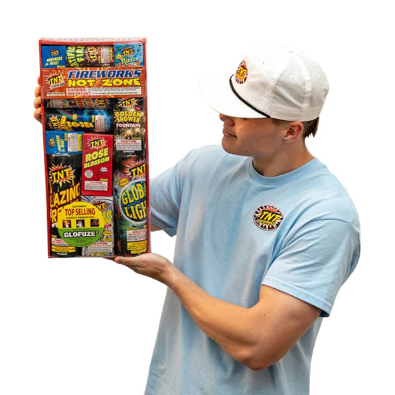 Hot Zone Fountain Firework Pack 