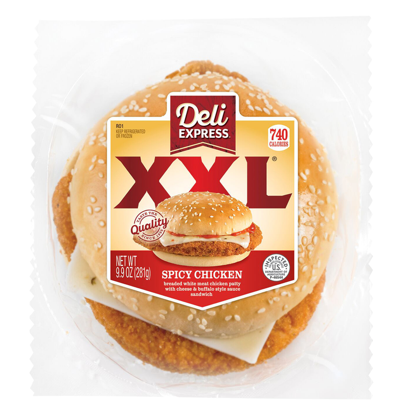 Deli Express Spicy Chicken XXL Sandwich - 9.9oz