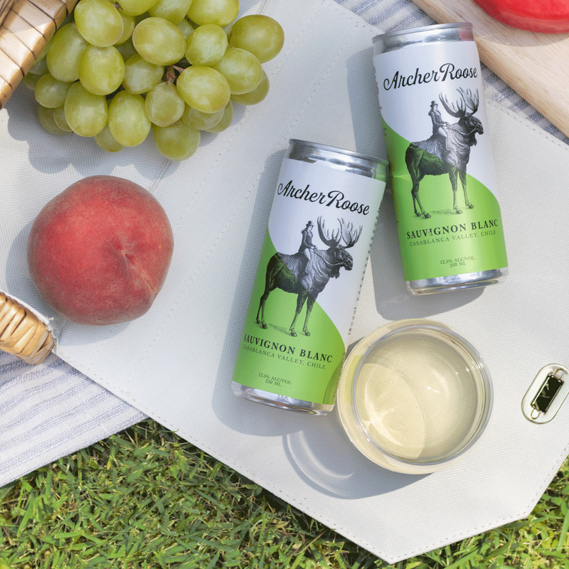 Archer Roose Sauvignon Blanc, Canned White Wine 4pk 250ml