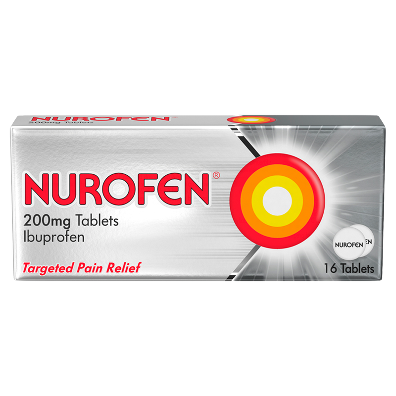 Nurofen Ibuprofen 200mg Tablets, 16pcs