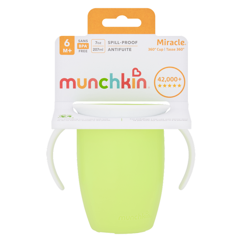 Munchkin Miracle 360° Cup 270ml 6m+, 1pcs