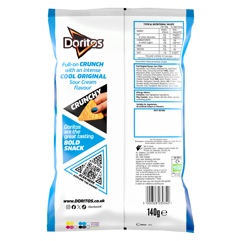 Doritos Cool Original, 140g