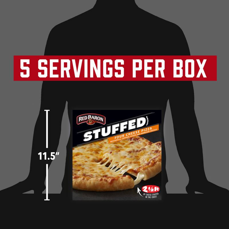 Red Baron Four Cheese Stuffed Crust Frozen Pizza