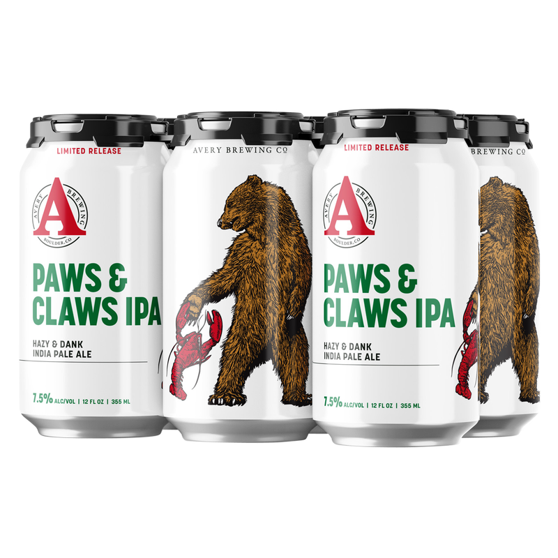 Avery Brewing Seasonal - Paws & Claws Ipa 6pk 12oz Can