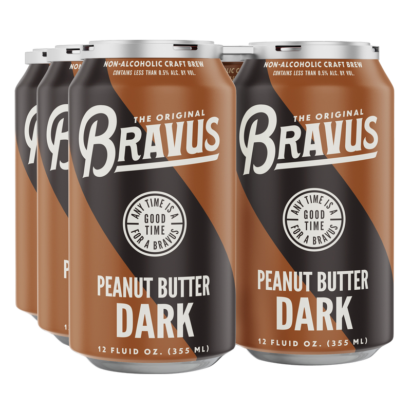 Bravus Brewing Seasonal - Peanut Butter Stout Non-Alcoholic 6pk 12oz