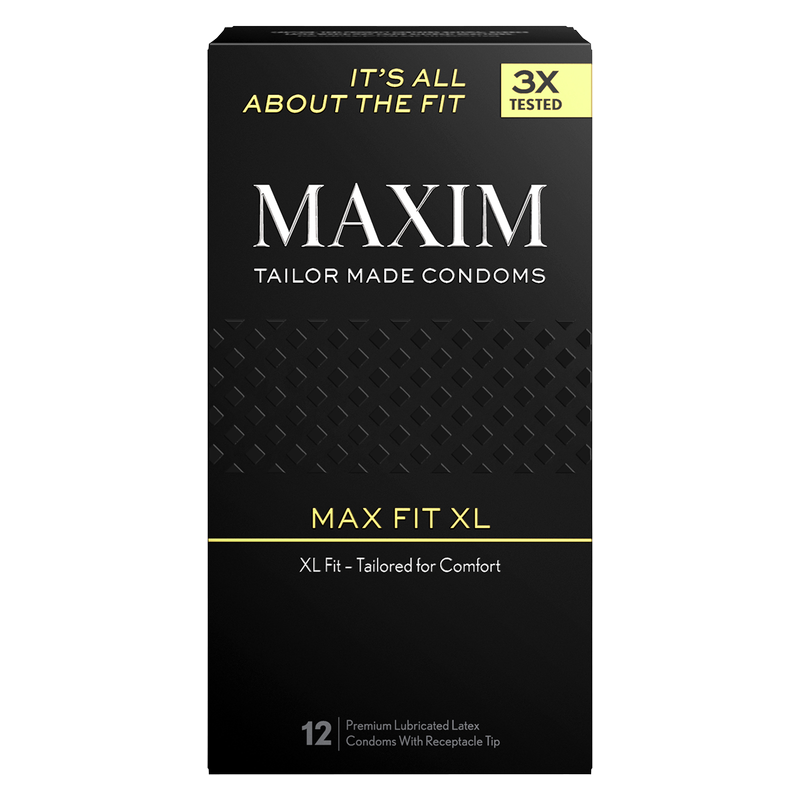 MAXIM Max Fit XL Condoms 12pk