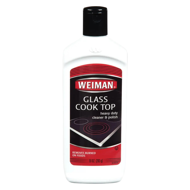 Weiman Heavy Duty Glass Cook Top Cleaner & Polish, 10oz