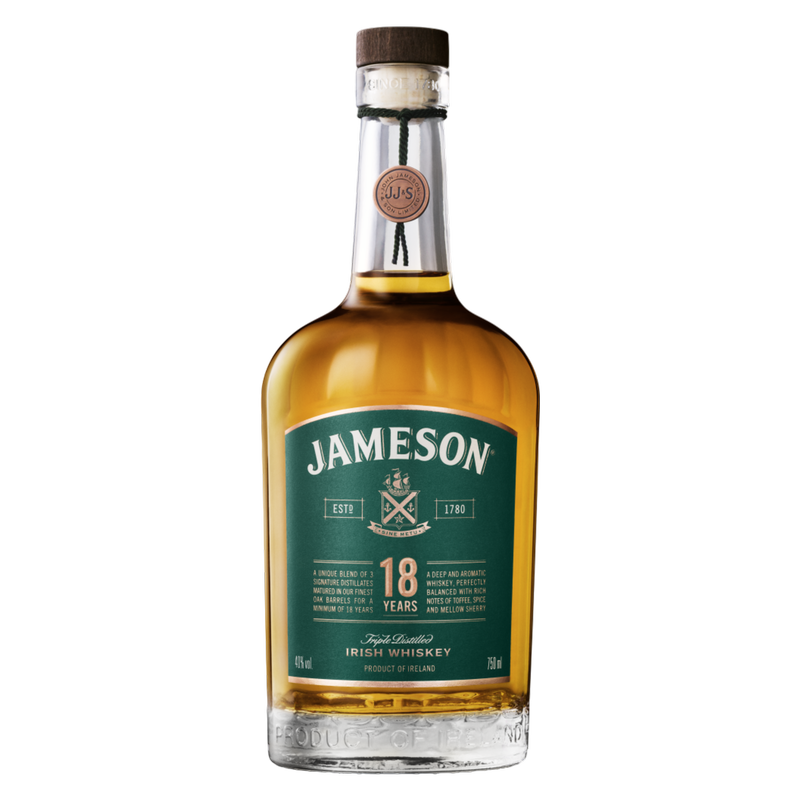 Jameson Irish Bow Street Whiskey 18 Yr 750ml