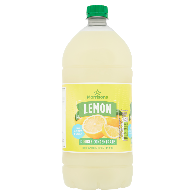 Morrisons Lemon Double Concentrate Squash, 1.5L