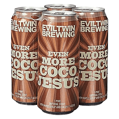 Evil Twin Even More Coco Jesus Imperial Stout 4pk 16oz Can