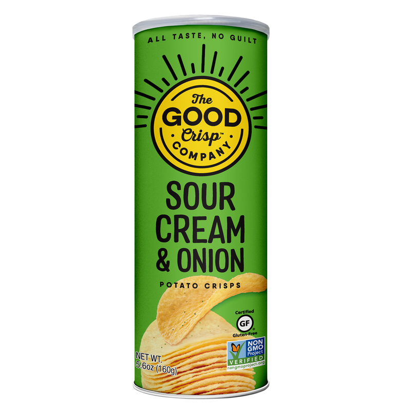 The Good Crisp Company Sour Cream & Onion Potato Crisps 5.6oz