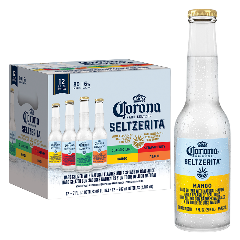 Corona Hard Seltzer Seltzerita 12pk 7oz Btl 6% ABV