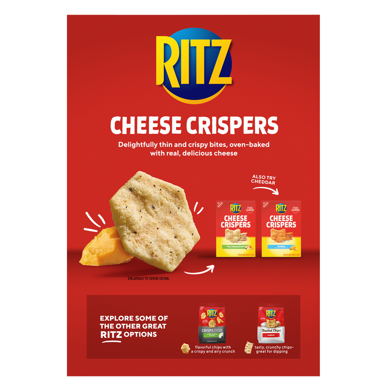 Ritz Cheese Crispers 4 Cheese & Herb 7oz