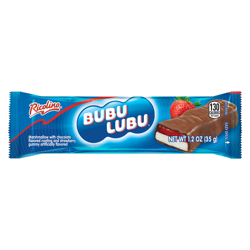Ricolino Bubulubu Strawberry 8ct