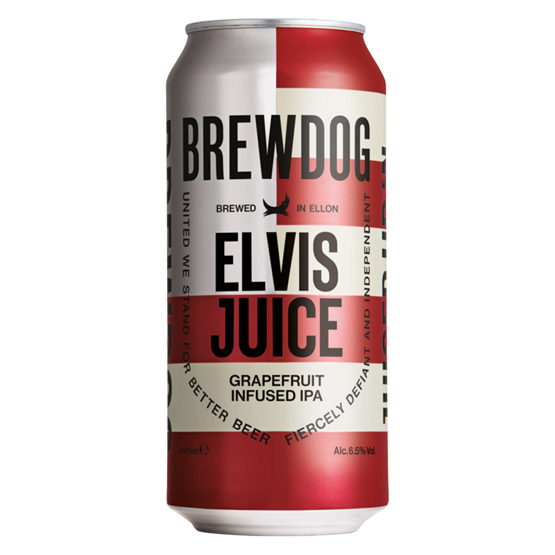 BrewDog Elvis Juice Grapefruit Infused IPA, 440ml