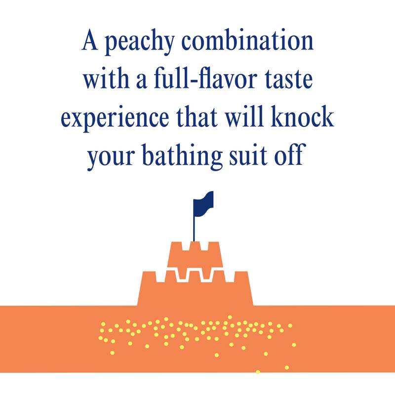 Fishers Island Nude Peach 4pk 12oz 7% ABV