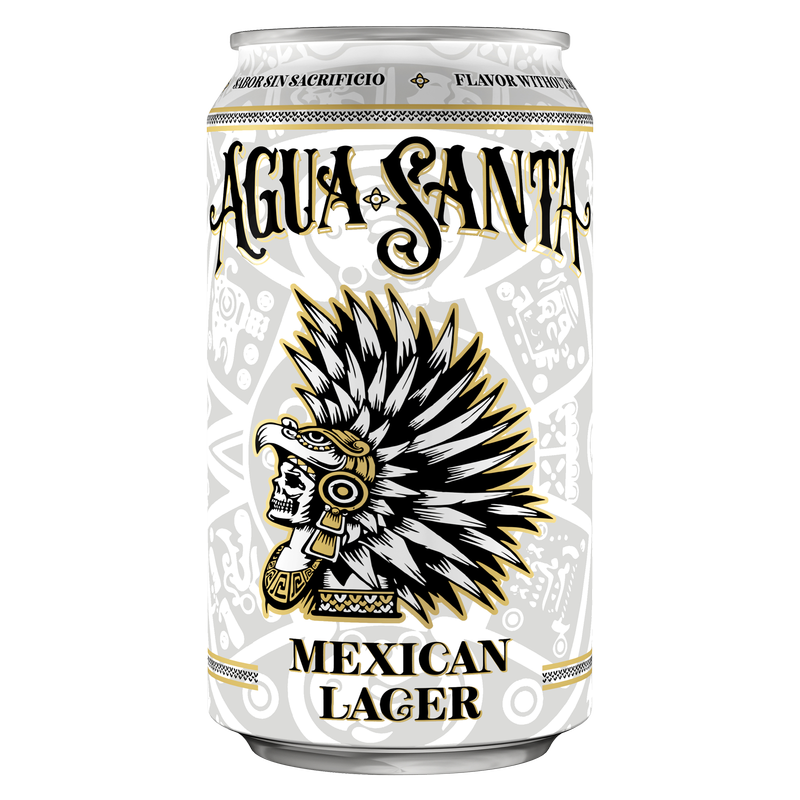 Figueroa Mountain Brewing Co. Agua Santa Mexican Lager 6pk 12oz Cans