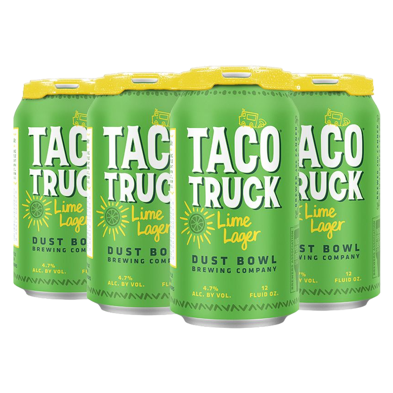 Dust Bowl Brewing Co. Taco Truck Lime Lager 6pk 12oz Cans