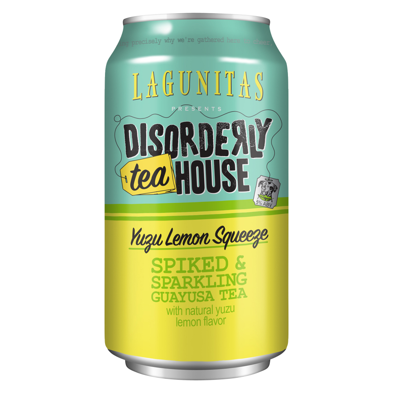 Lagunitas Disorderly Tea House- Yuzu Lemon Squeeze 6pk 12oz Can 5.0% ABV