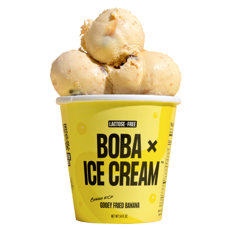 Boba x Ice Cream Gooey Fried Banana Pint