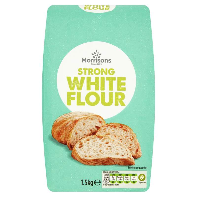 Morrisons Strong White Flour, 1.5kg