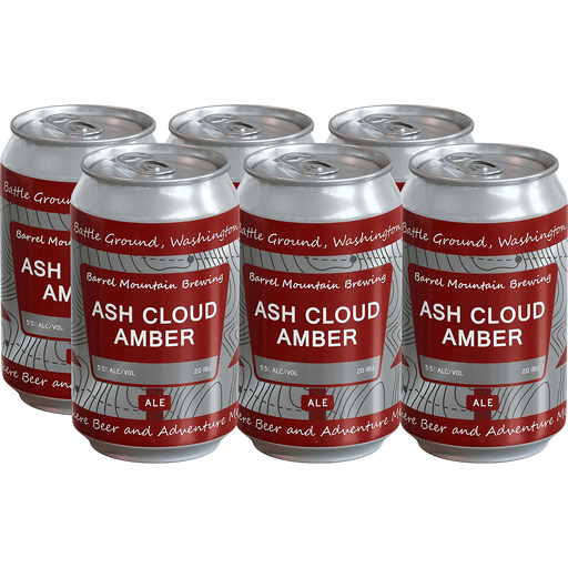 Barrel Mountain Brewing Ash Cloud Amber Ale (6PKC 12 OZ)