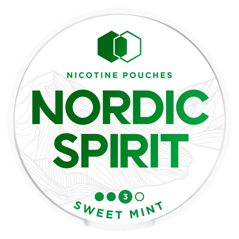 Nordic Spirit Nicotine Pouches Sweet Mint (9mg), 20pcs