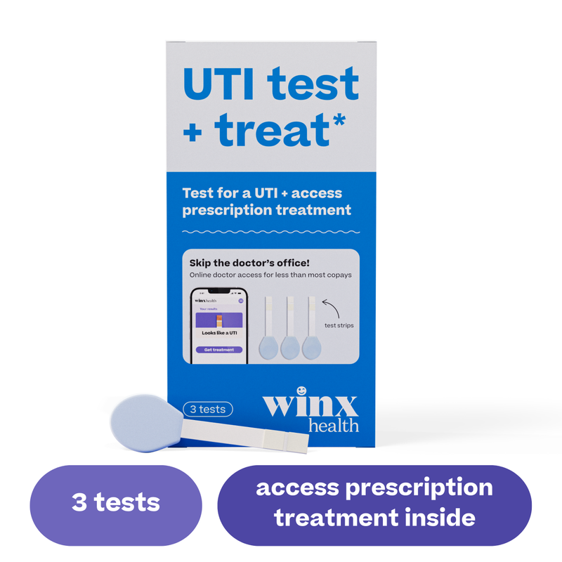 UTI Test & pH Balanced Wipes 3 ct