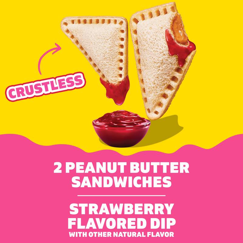 Lunchables PB&J Peanut Butter Sandwich & Strawberry Dip - 2.27oz